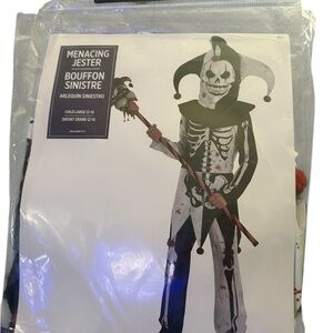Menacing Jester Kids Costume L 12-14